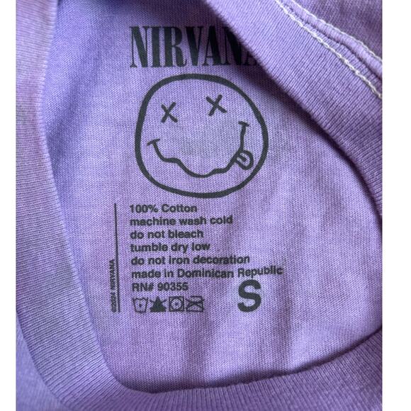 Nirvana + Johnny Cash Graphic Band T-Shirt Lot of 3 Small NWOT - Picture 9 of 10